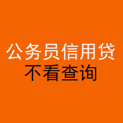 谢家集公务员信用贷款
